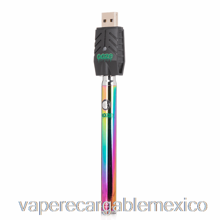 Vape Recargable Rezuma 320mah Giro Pluma Delgada Batería Arco Iris